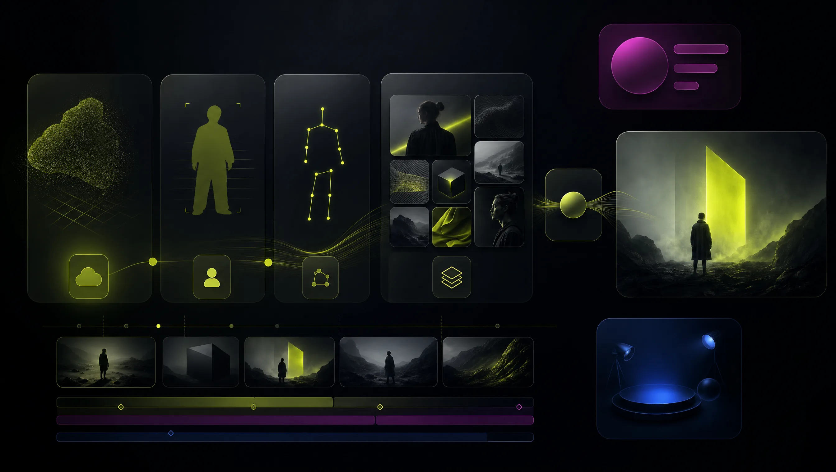 Editor de video IA con control visual antes del render final